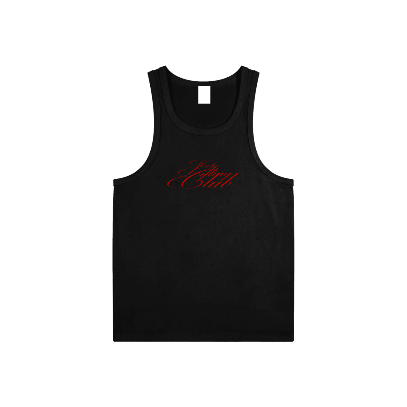 Signature Performance Tank Top - Black + Red