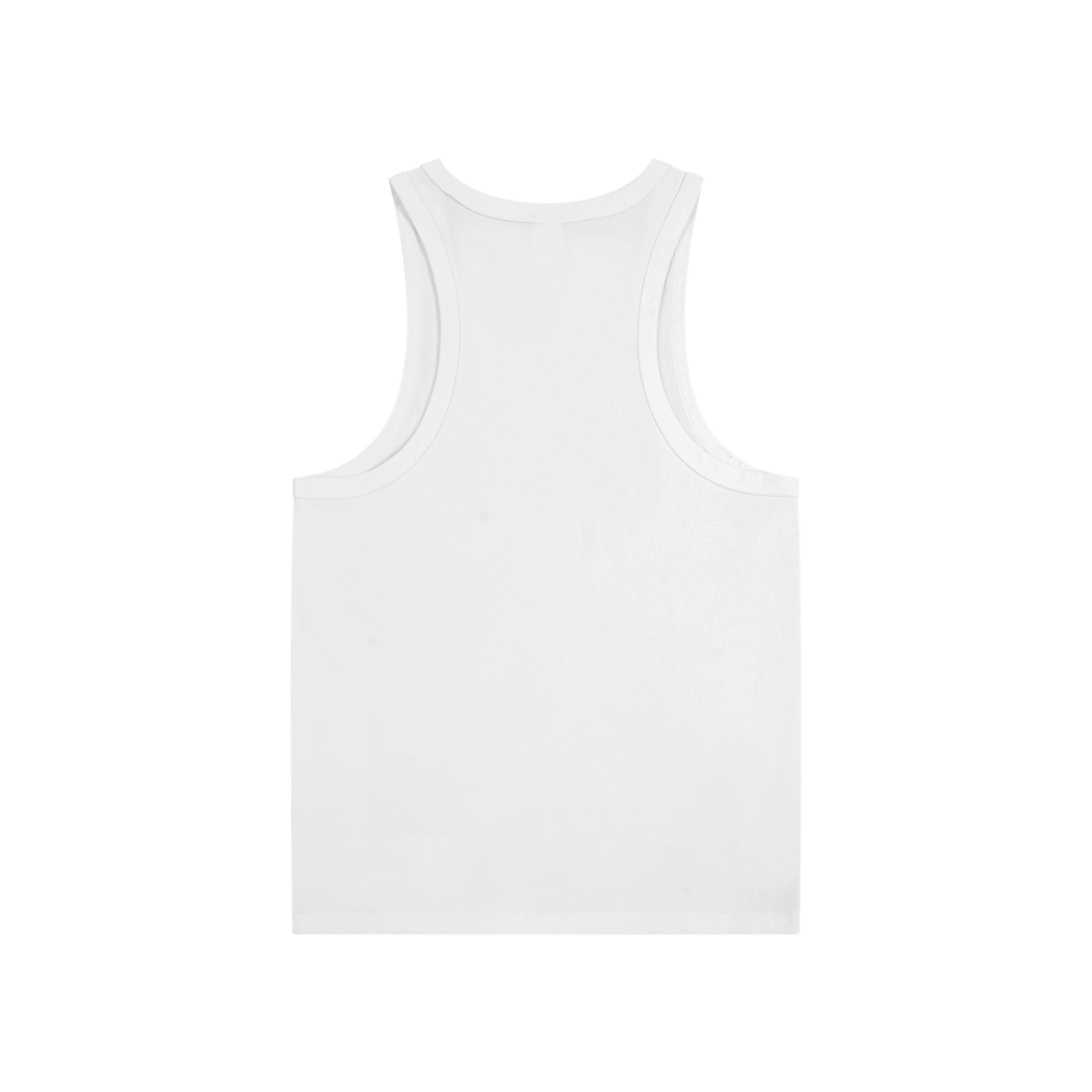 Signature Performance Tank Top - White + Red