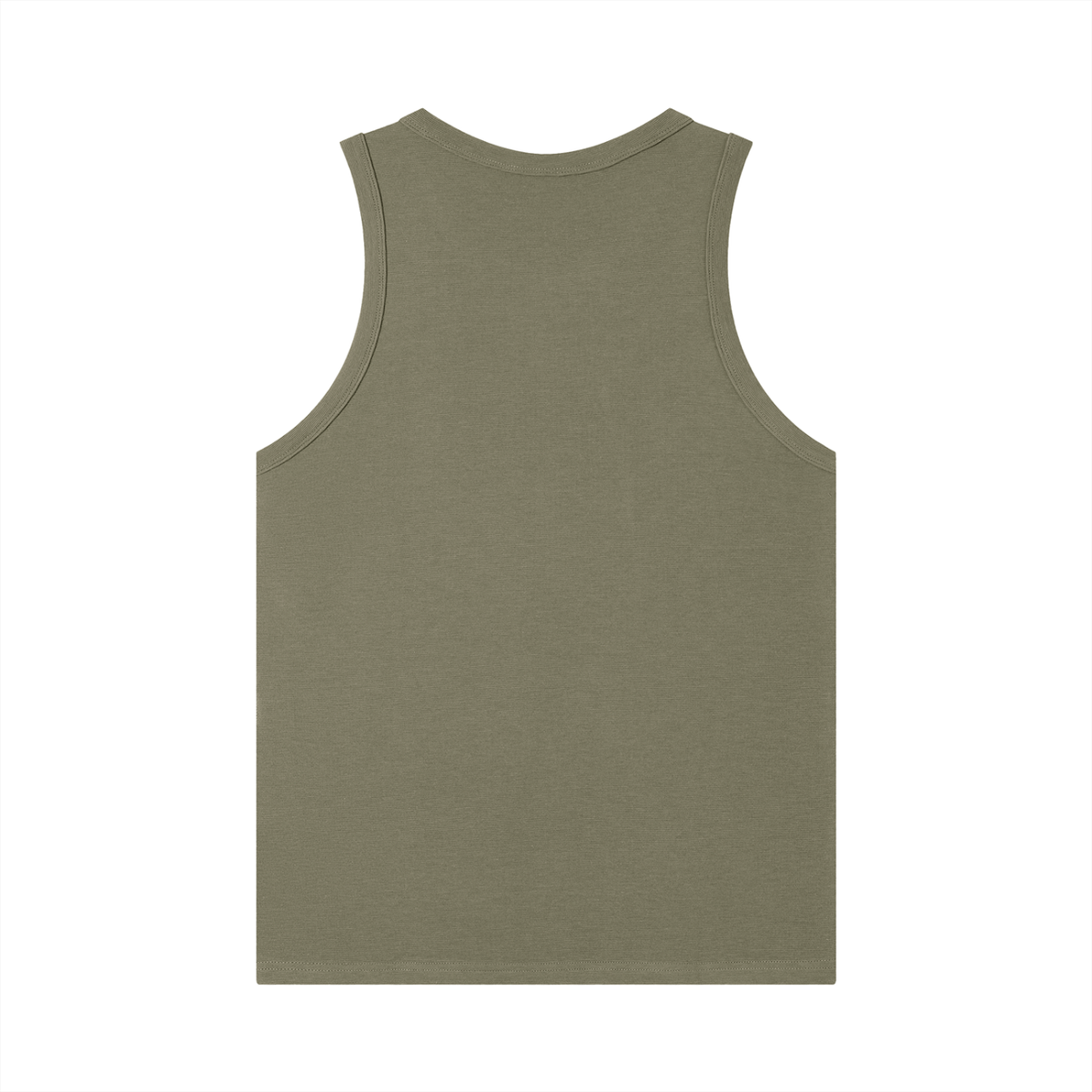 The Hell Hounds Ribbed Tank - Army Khaki