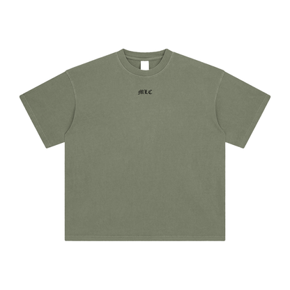 THE 'RESISTANCE' GRAPHIC TEE - GRAY GREEN