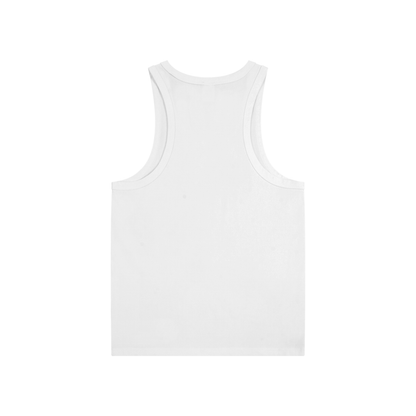 Signature Performance Tank Top - White + Red