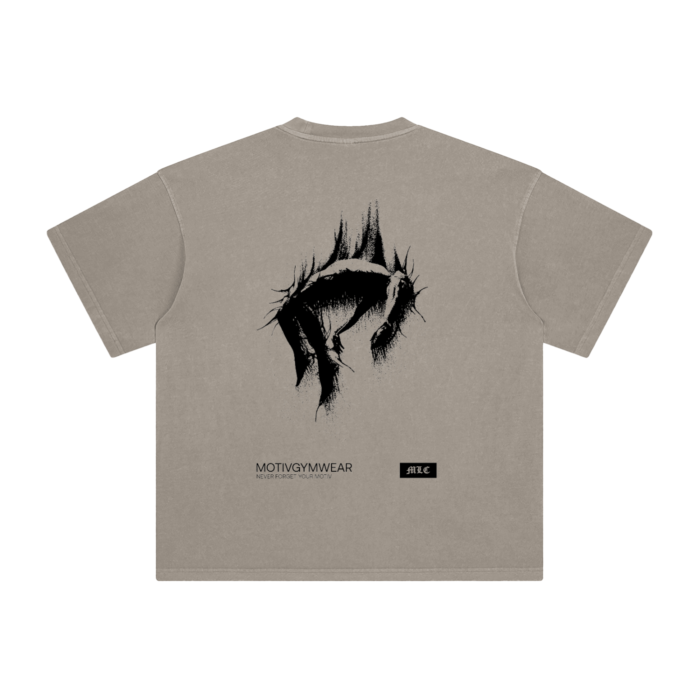 THE 'RESISTANCE' GRAPHIC TEE - KHAKI