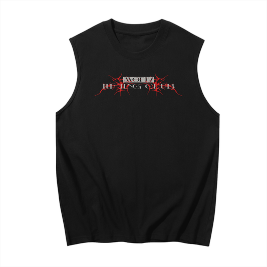 V2 MLC SLEEVLESS TEE - BLACK